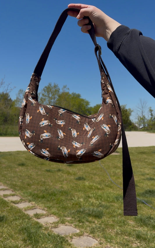 063 - Duck Print Crossbody Purse