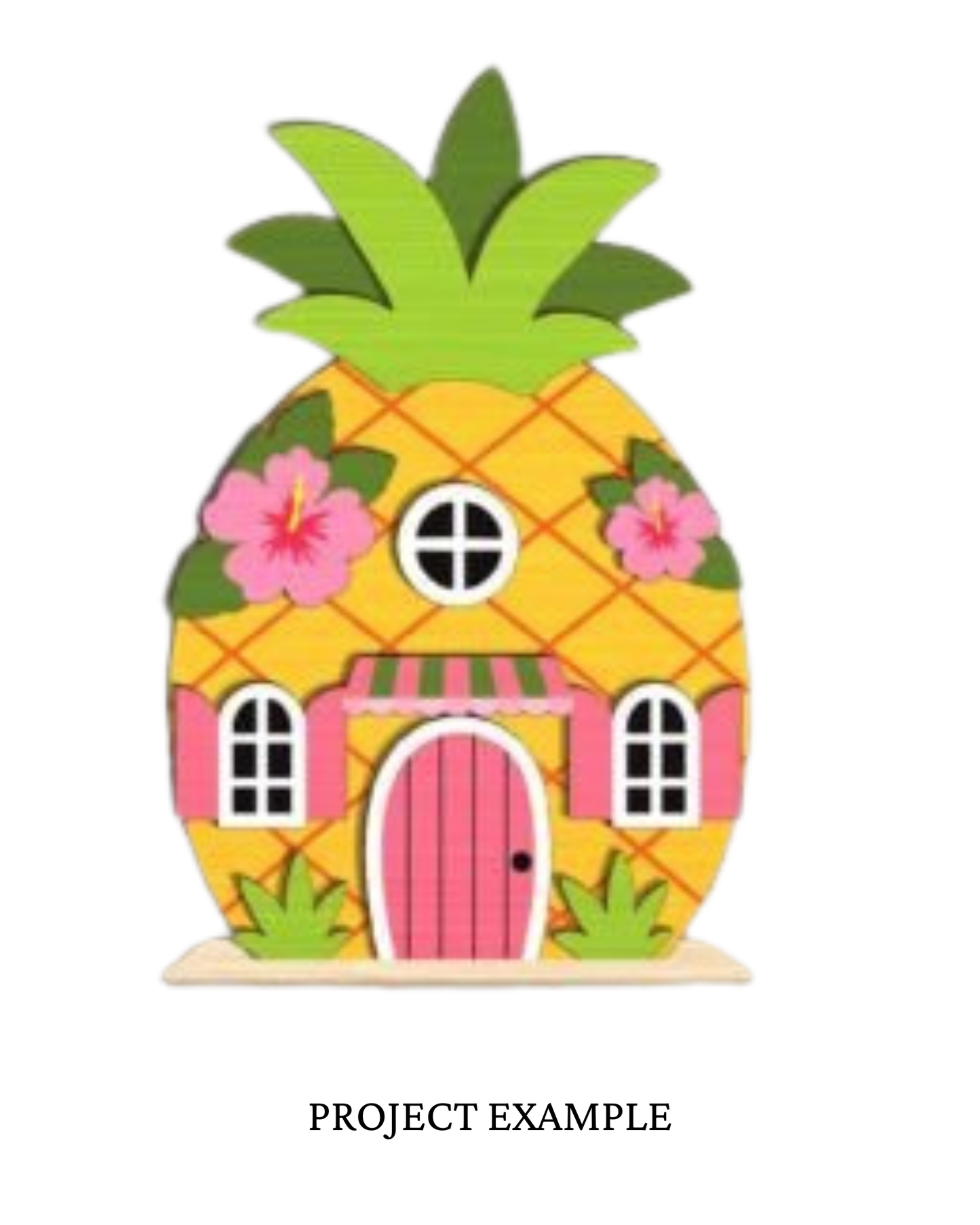 Pineapple Fairy House Shelf Sitter | Creative Table Project