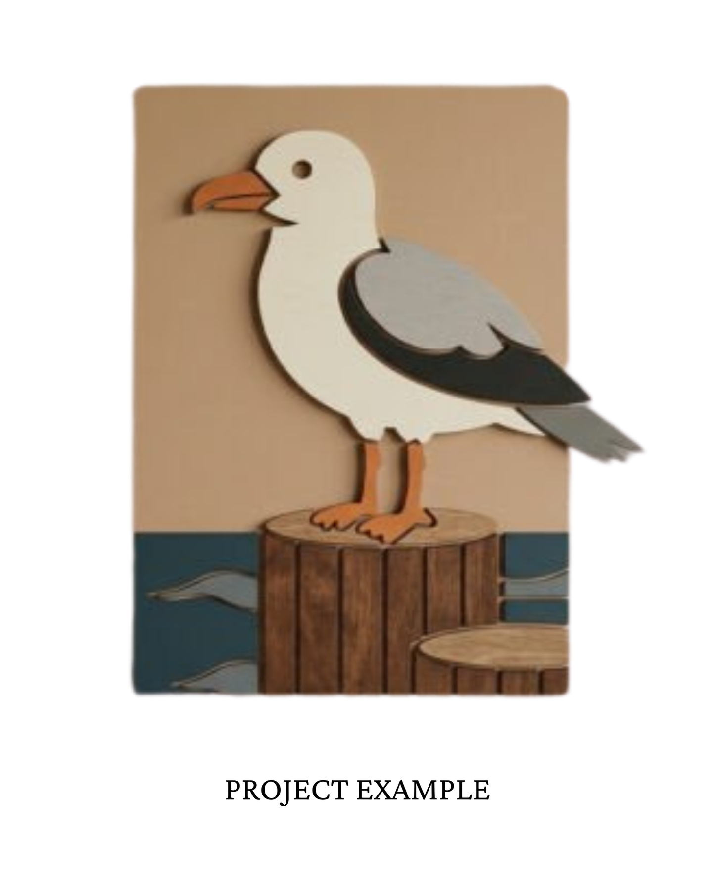Seagull Mosaic Sign | Creative Table Project