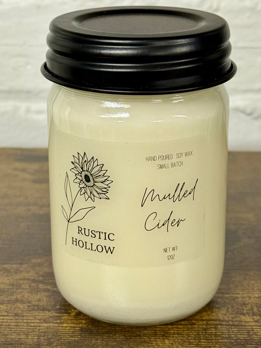 03 - Mulled Cider 12oz Jar Candle