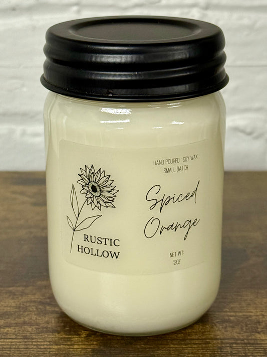 03 - Spiced Orange 12oz Jar Candle