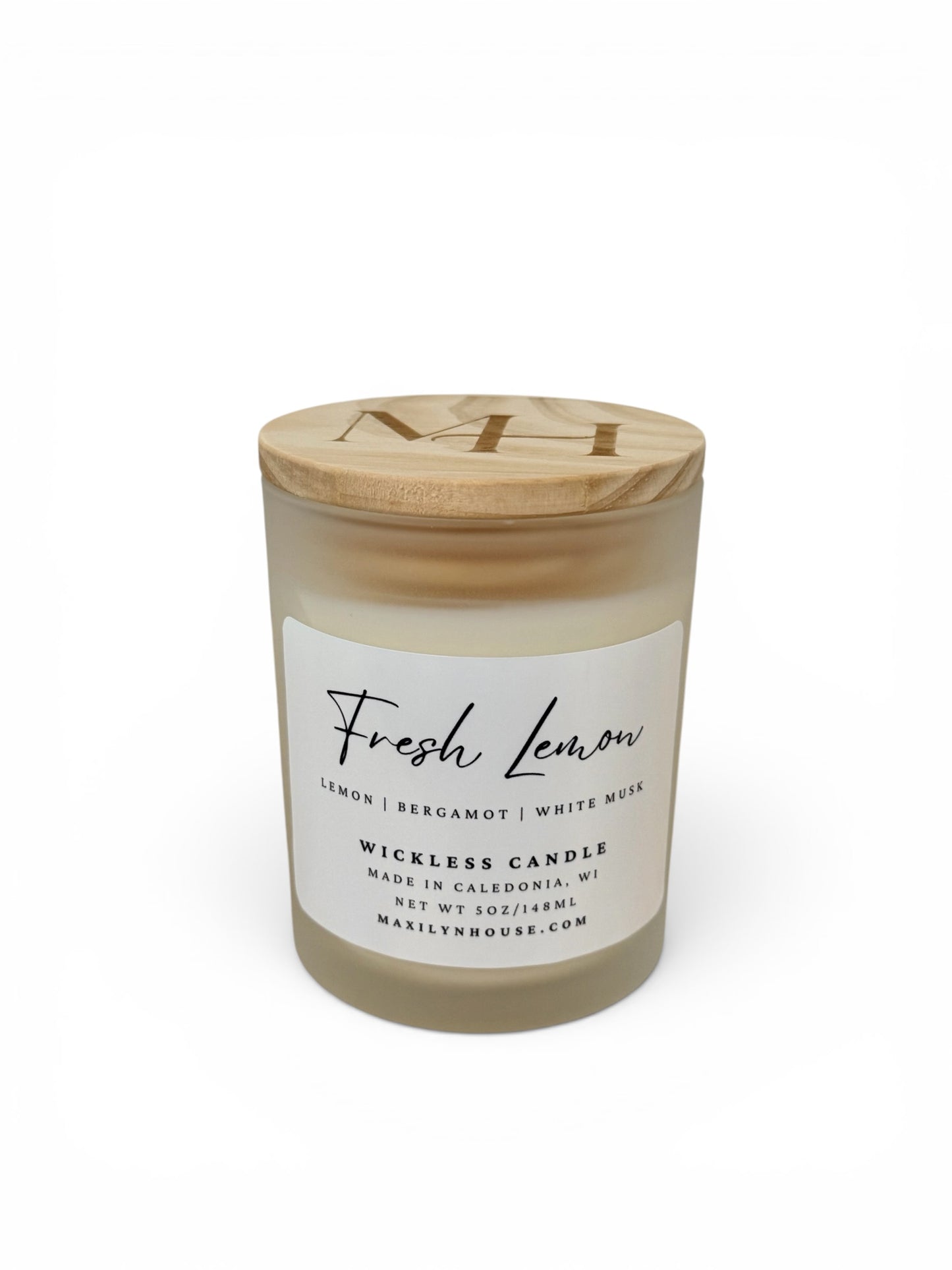 Fresh Lemon 5oz Wickless Soy Candle