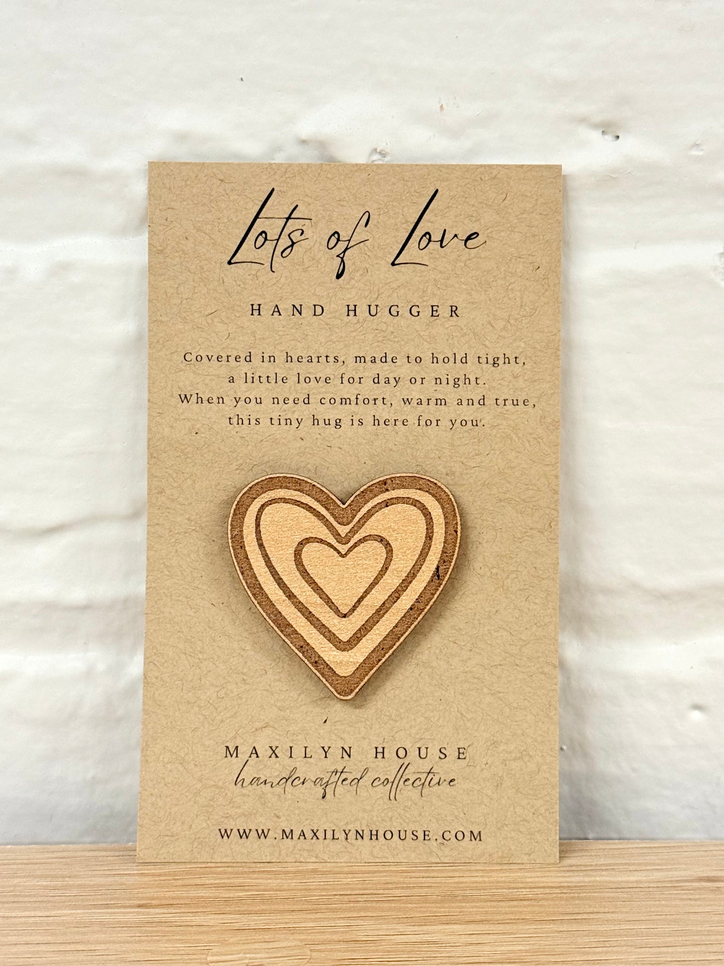 Love Heart Pocket Hug – Comfort Token & Thoughtful Gift
