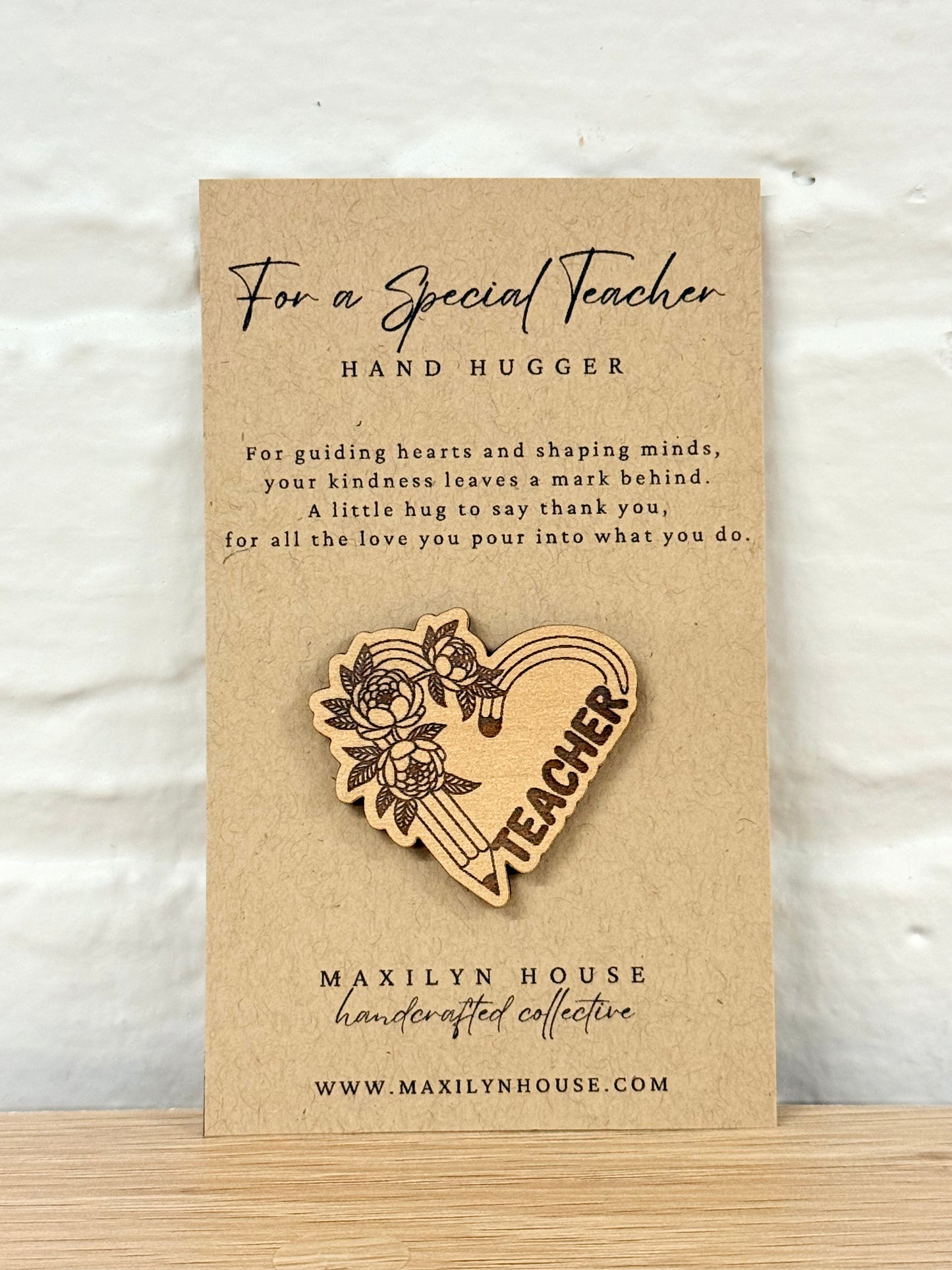 Teacher Pocket Hug – Appreciation Gift Pocket Hug