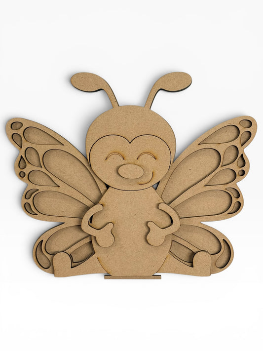 Layered Butterfly Shelf Sitter Creative Kit