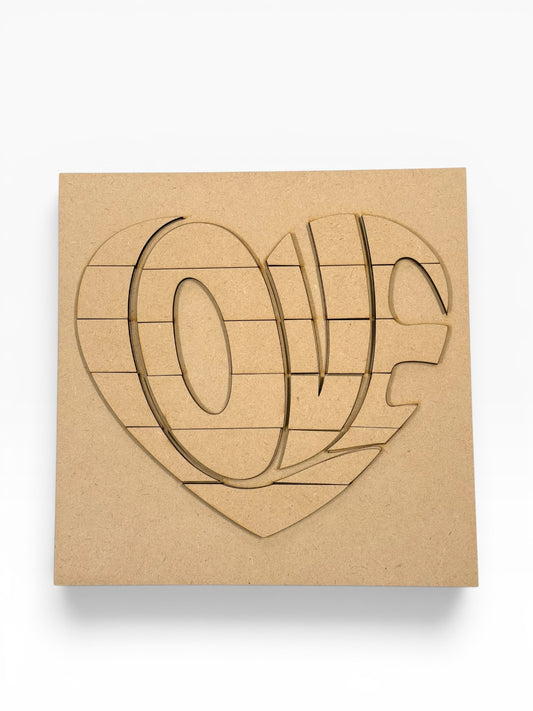 Layered Pride Love Sign Creative Kit