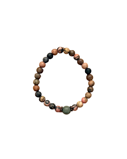 022 - Mixed Stone Bead Bracelet