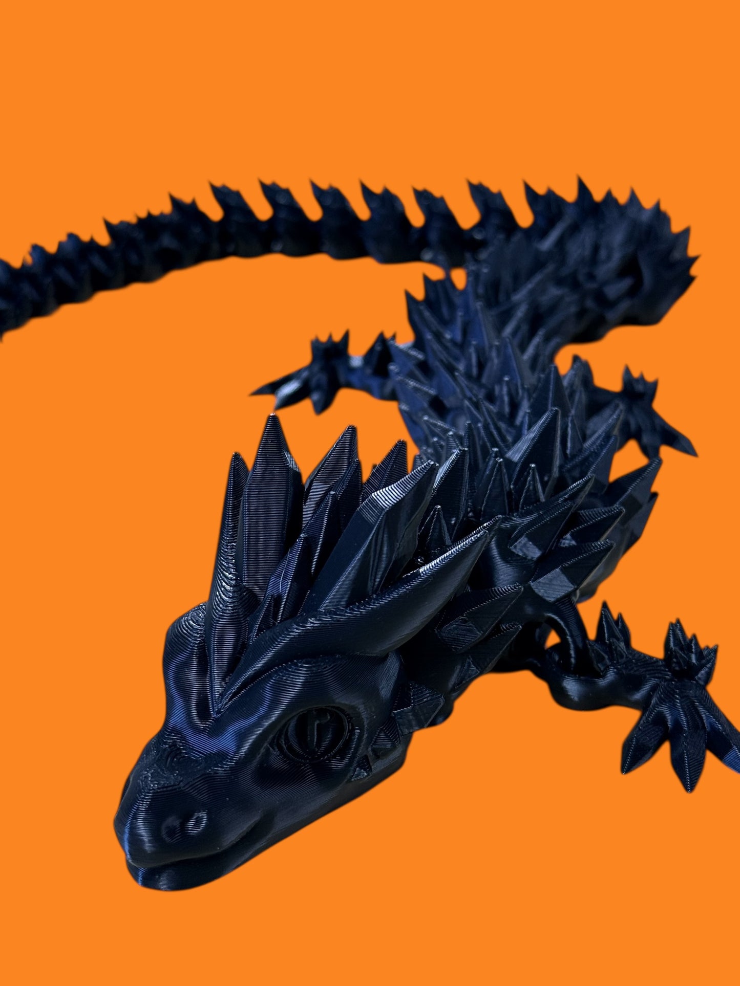 12" 3D Printed Dragon