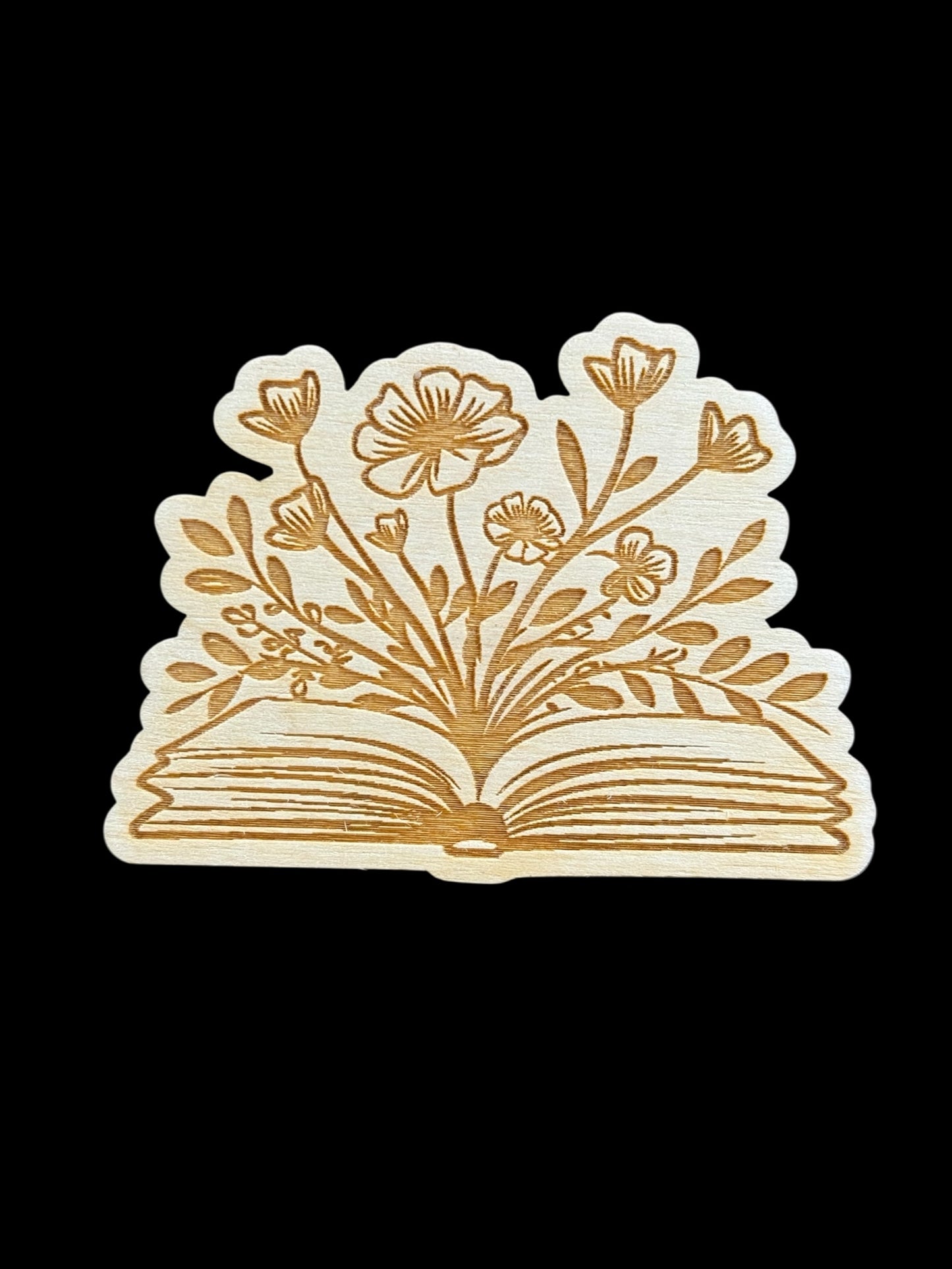 Story Blossom Wood Magnet