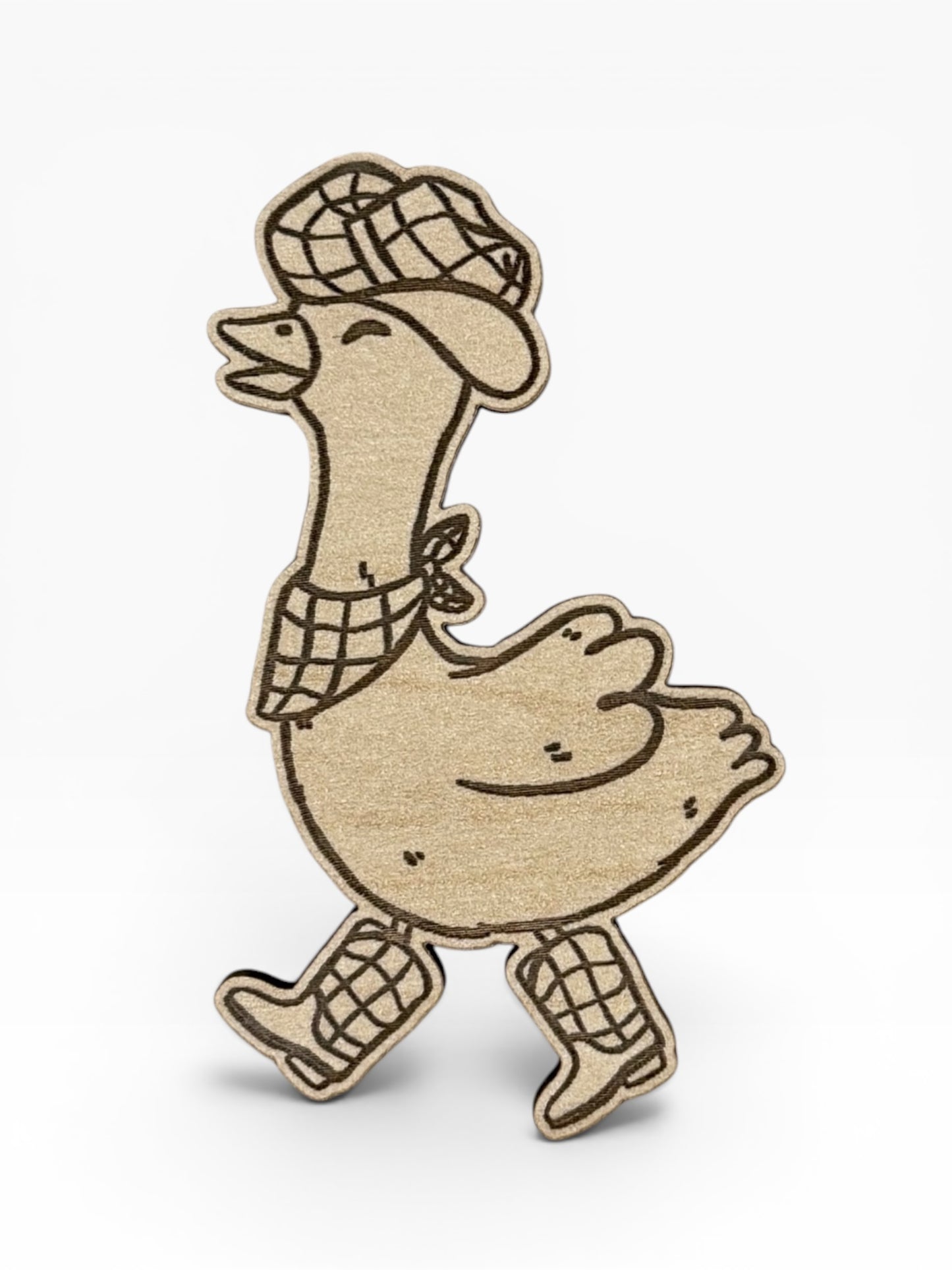 Cowboy Goose Magnet