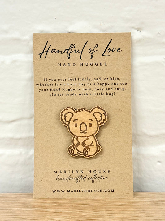 Koala Wooden Pocket Hug