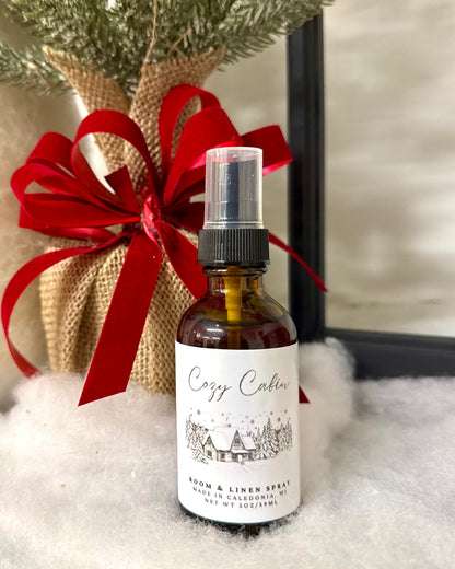 Cozy Cabin Holiday Room Spray