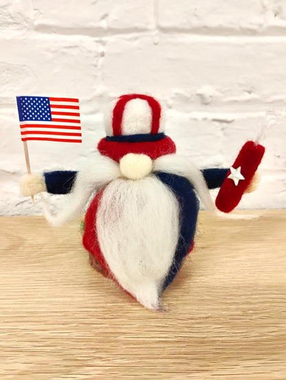 Needle Felt Spirit of 76' Gnome Workshop: June 28th