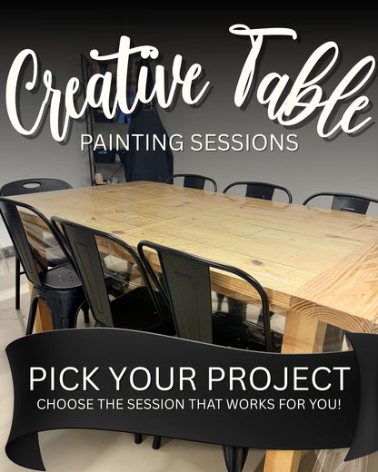 Creative Table: Painting Sessions