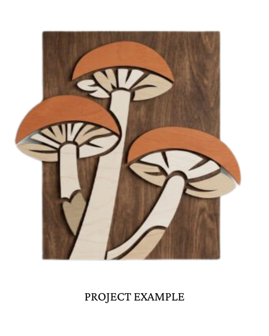 Mushroom Mosaic Sign | Creative Table Project