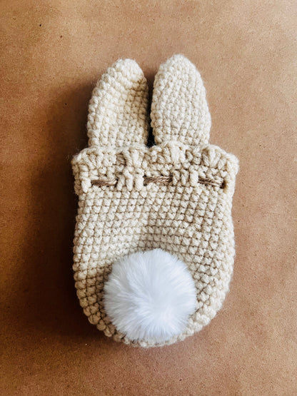 Crochet Bunny Egg Treat Bag | Crochet Decor | Easter | Maxilyn House