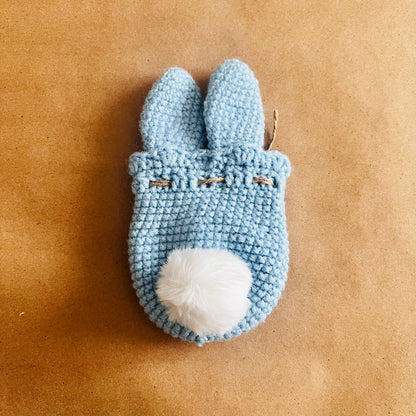 Crochet Bunny Egg Treat Bag | Crochet Decor | Easter | Maxilyn House