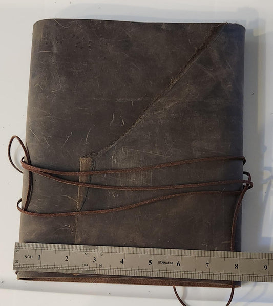 Brown Leather Decorative Traveler’s Journal