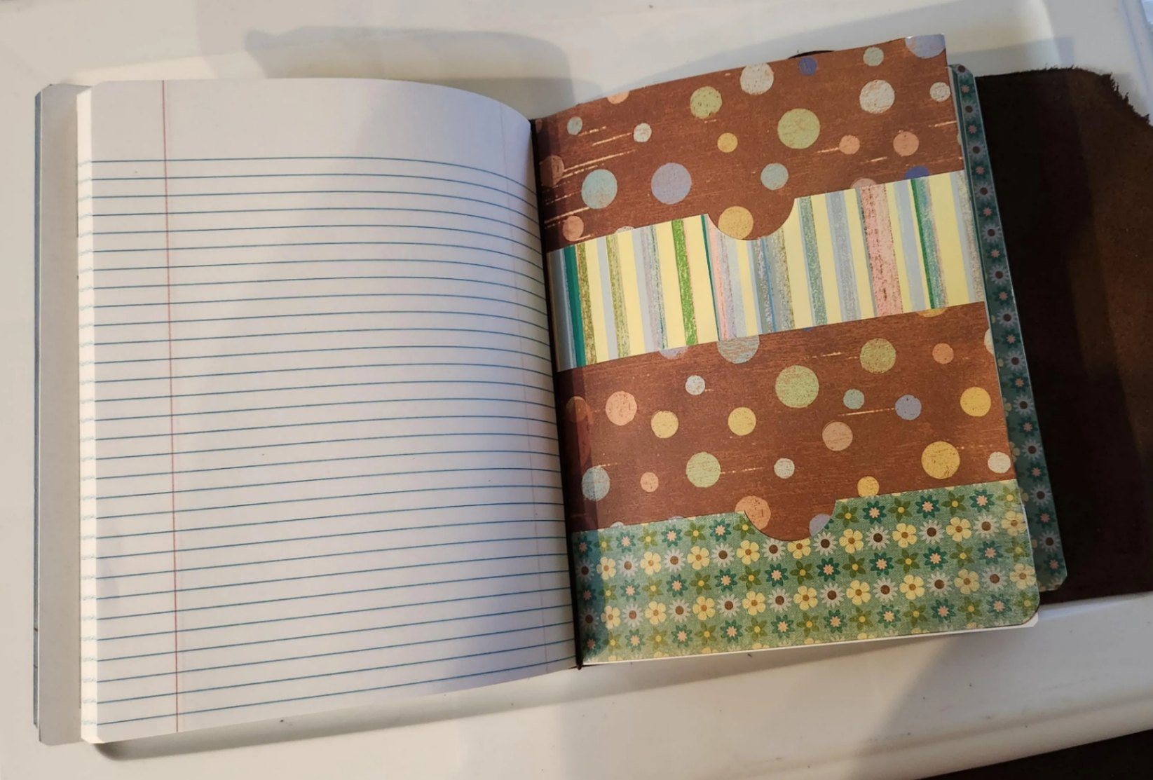 Brown Leather Decorative Traveler’s Journal