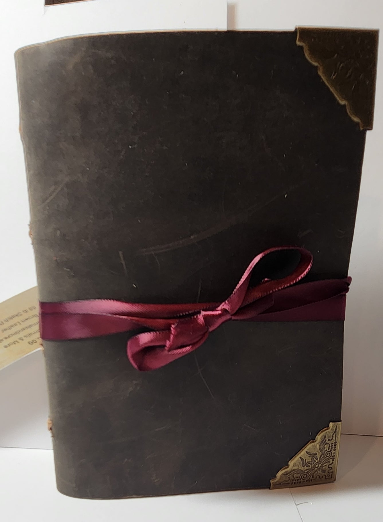 Brown Cowhide Leather Journal