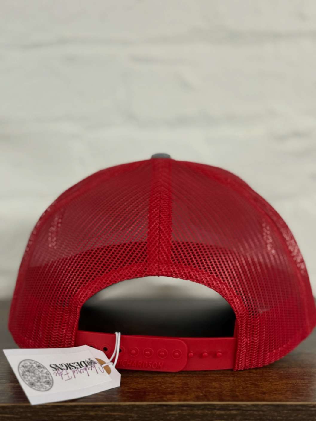 "Zip Tie Certified Technician" Engraved Leather Patch Trucker Hat