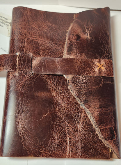 Brown Gloss Leather Traveler’s Journal