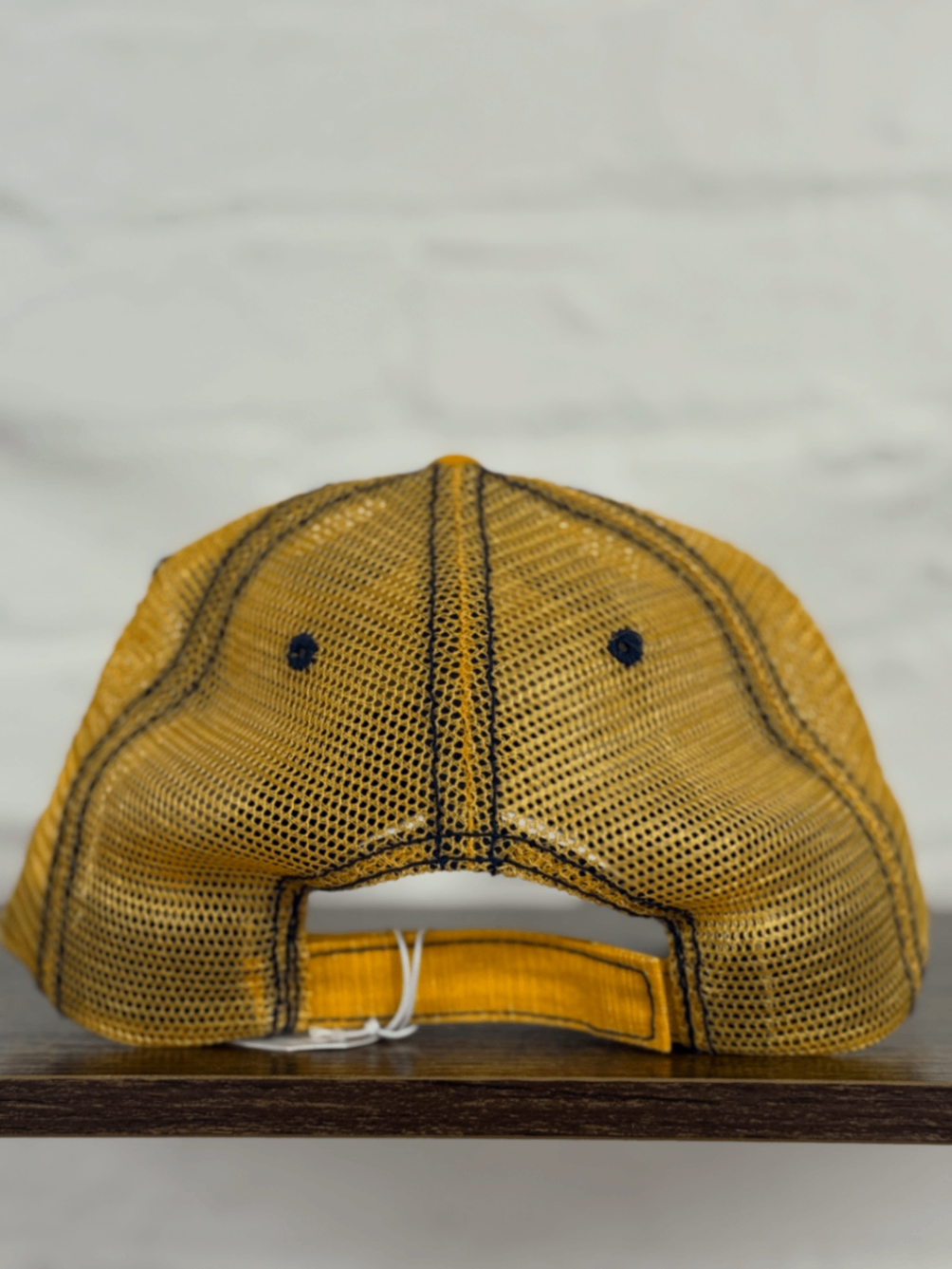 "Have the Day You Deserve" Leather Patch Distressed Hat