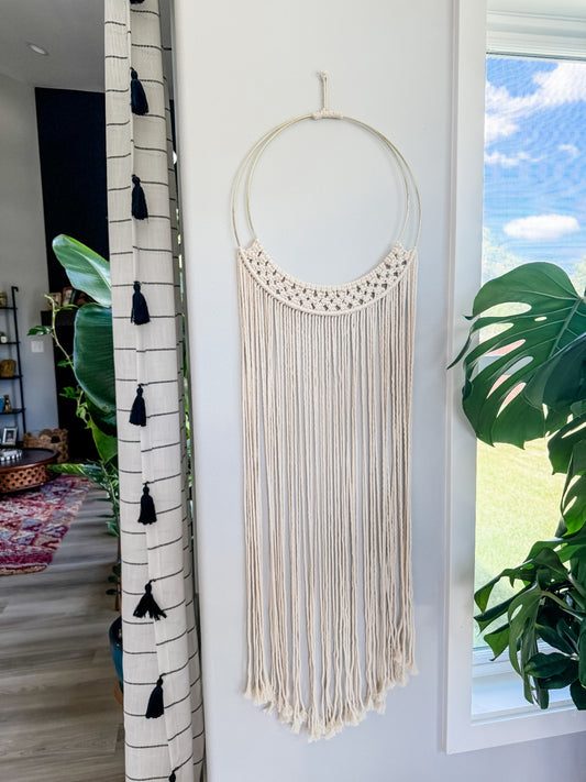 "Willow" Macrame Wall Hanging