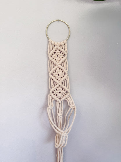 "Heather" Macrame Plant Wall Hanger