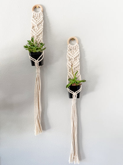 "Tilly" Macrame Plant Wall Hanger