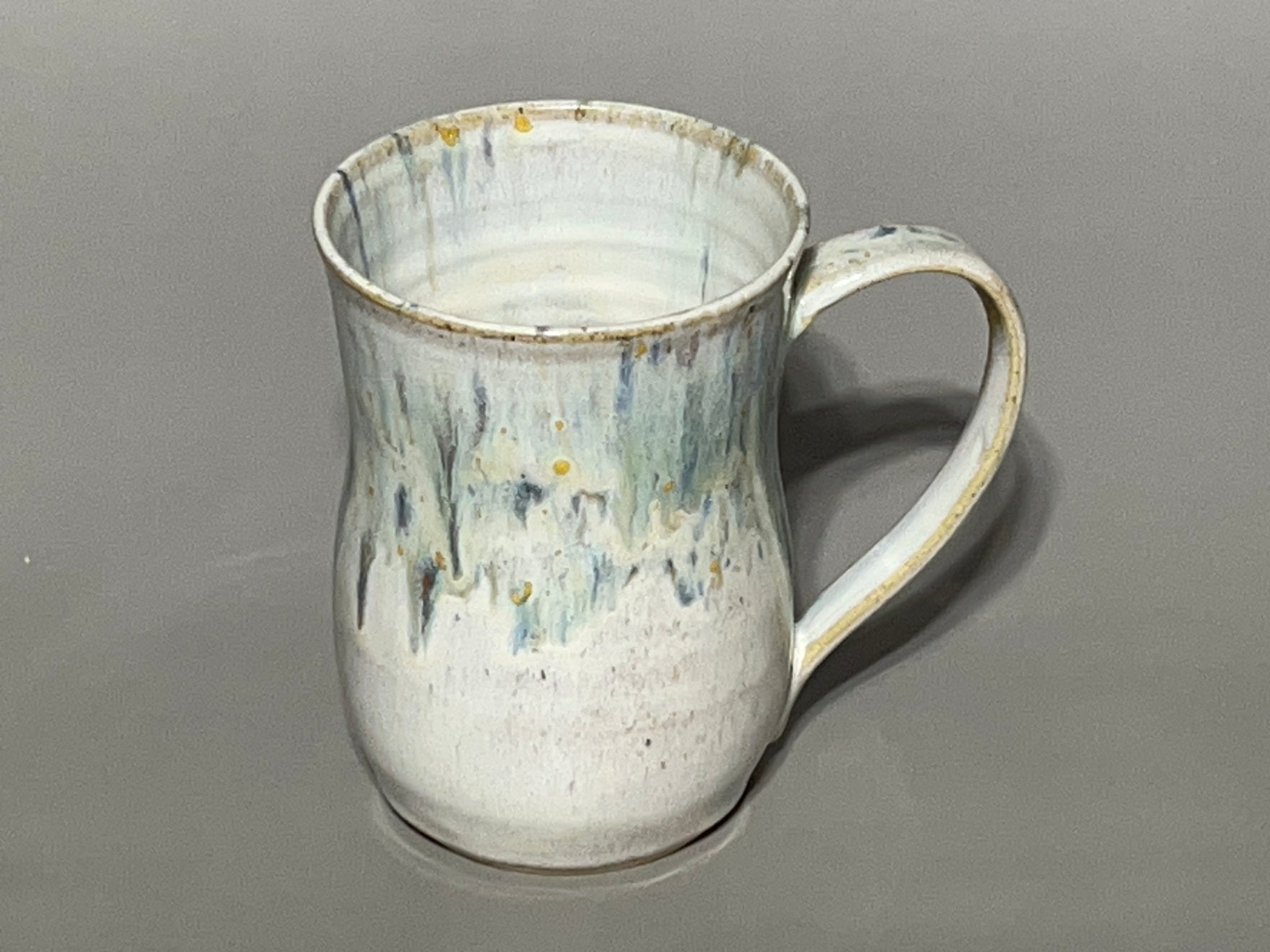 Handmade Ceramic White Glaze Mug