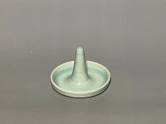 Handmade Ceramic Aqua Ring Holder