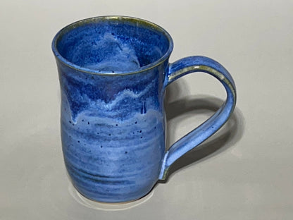 Handmade Blue Ceramic Mug