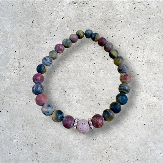 Earthy Tone Beaded Bracelet