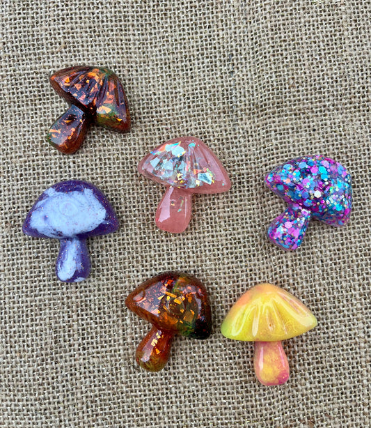 Mushroom Resin Magnet