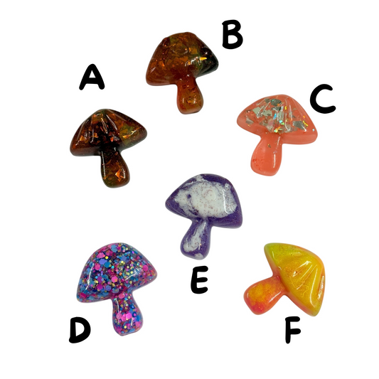 Mushroom Resin Magnet