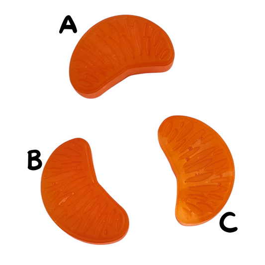 Orange Slices Fruit Resin Magnet
