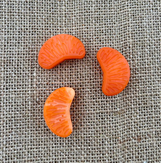 Orange Slices Fruit Resin Magnet