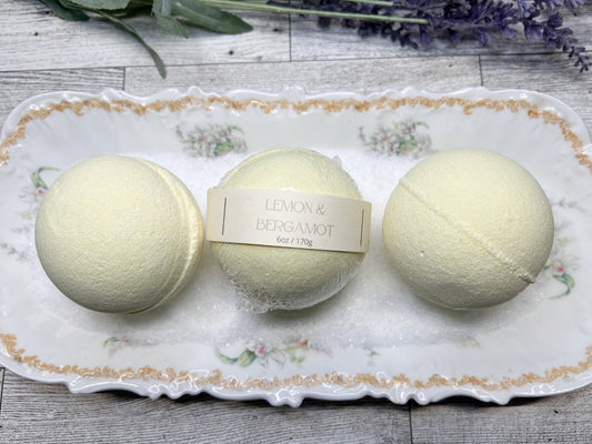 Bath Bomb - Lemon & Bergamot