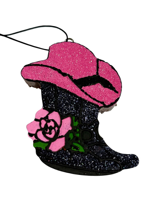 Cowgirl Boots Car Freshie - Icelander