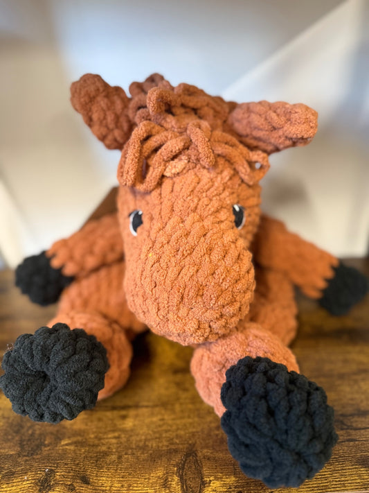 Crochet Horse Cuddler