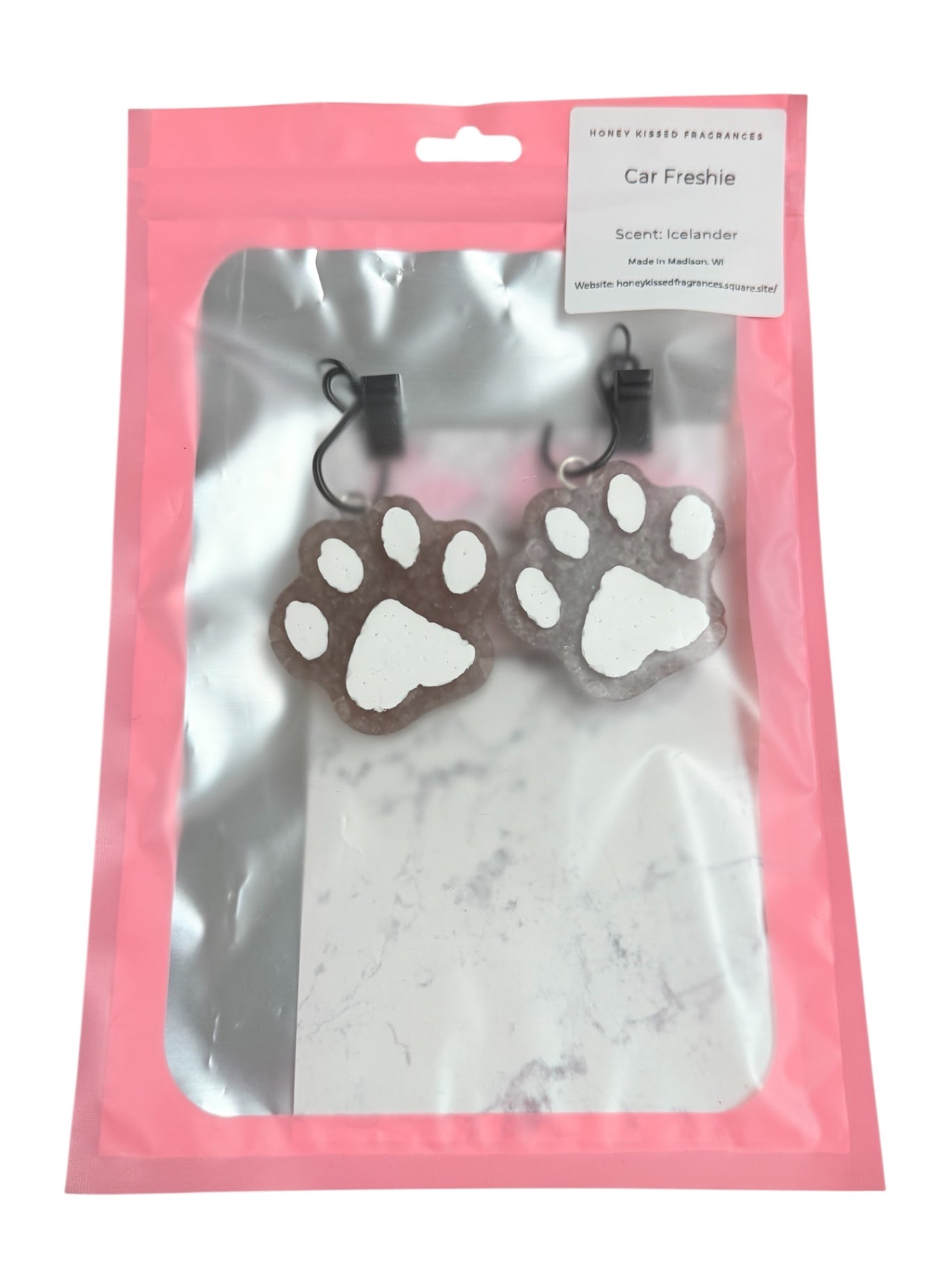 Paw Print Car Vent Flip - Icelander