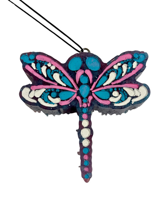 Dragonfly Car Freshie - Watermelon