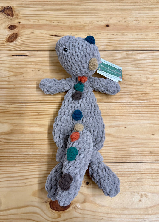 Crochet Dinosaur Cuddler