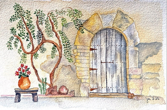 Old Garden Door 
