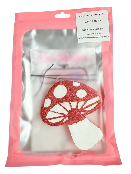 Mushroom Car Freshie - Watermelon