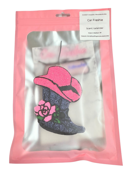 Cowgirl Boots Car Freshie - Icelander