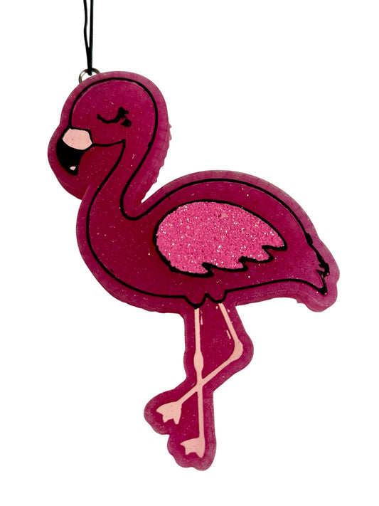 Flamingo Car Freshie - Watermelon