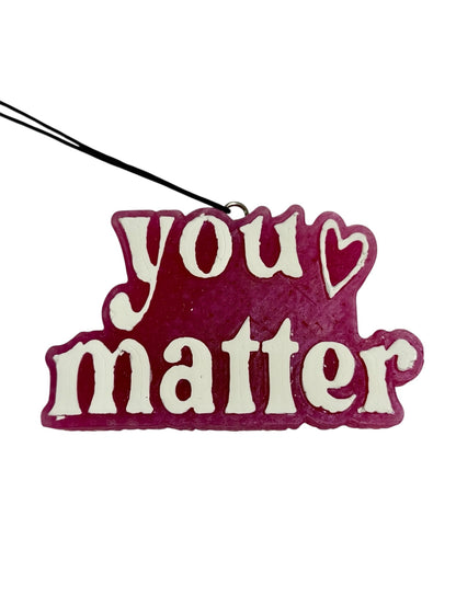 "You Matter" Car Freshie - Watermelon
