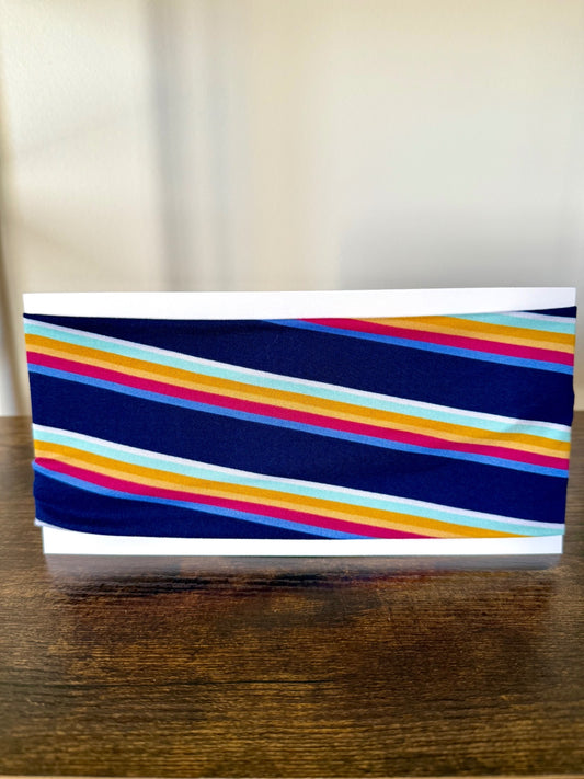 Multicolor Striped Headband